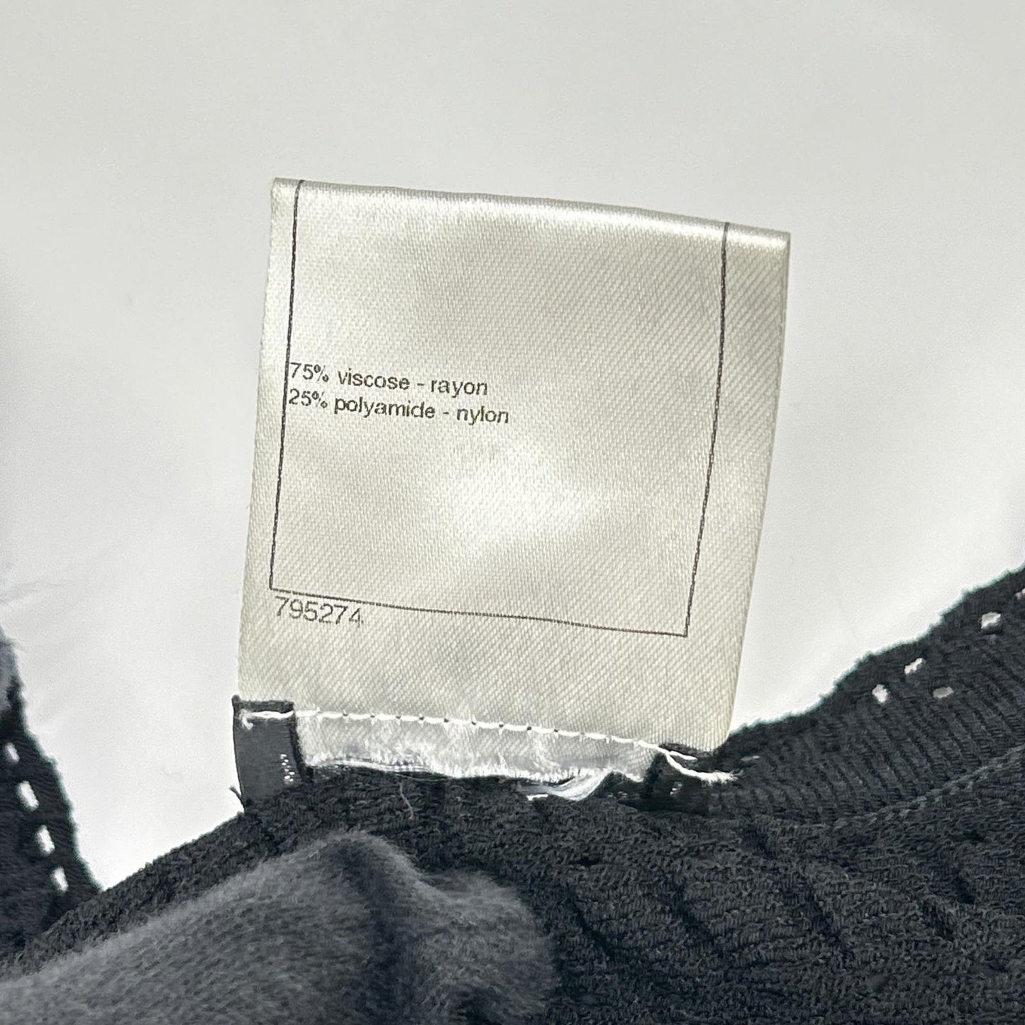 CHANEL シャネル P40326K02942 CC釦 ノースリーブ ニット ワンピース ワンピース
