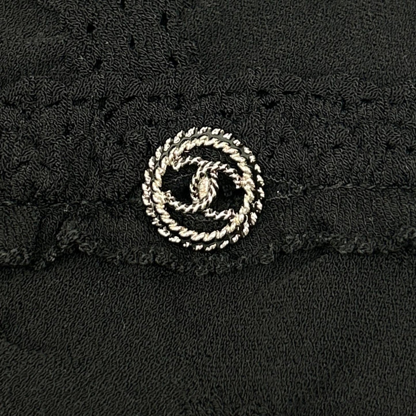CHANEL シャネル P40326K02942 CC釦 ノースリーブ ニット ワンピース ワンピース