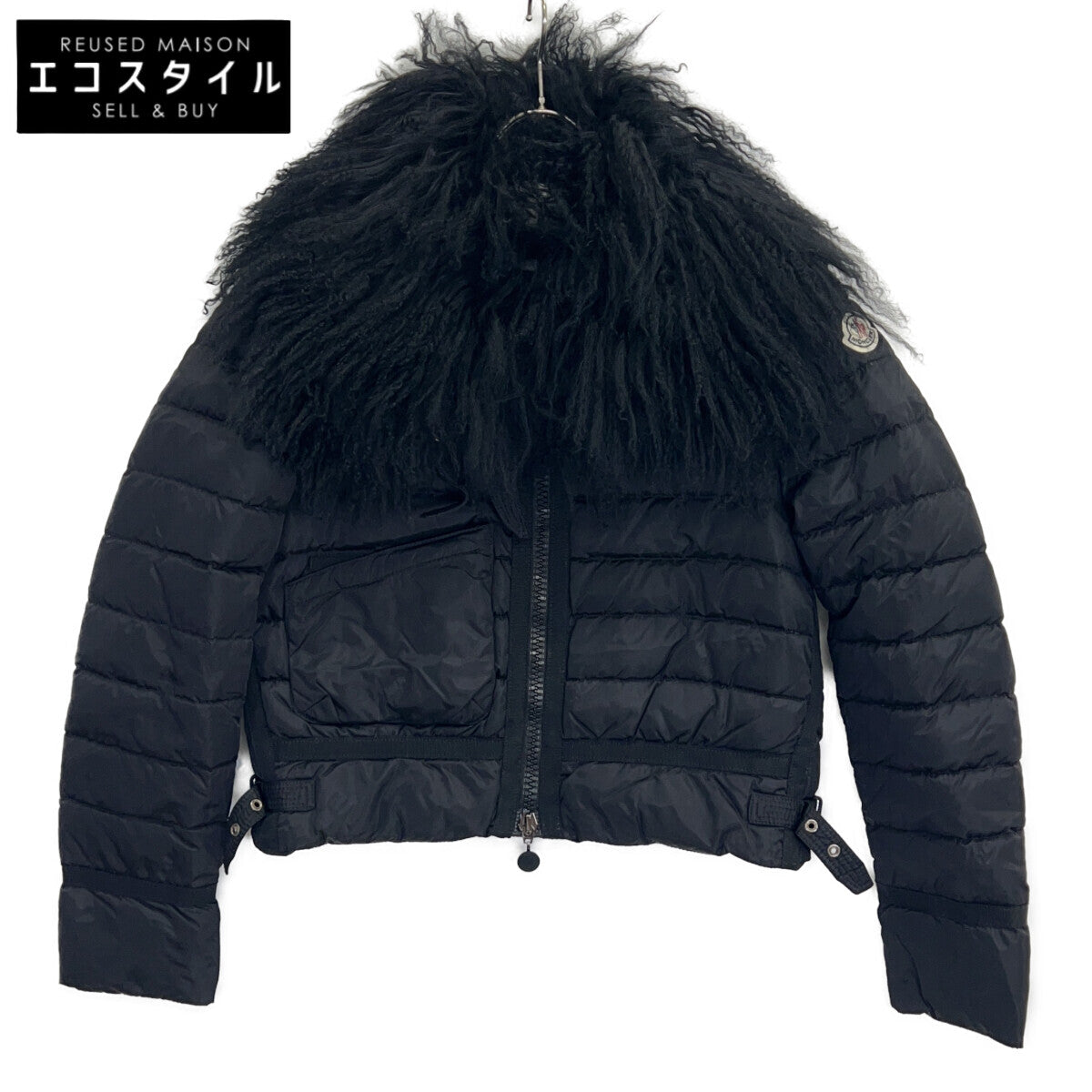 MONCLER モンクレール SUMIYO 襟ファー付 ショートダウンジャケット ジャケット