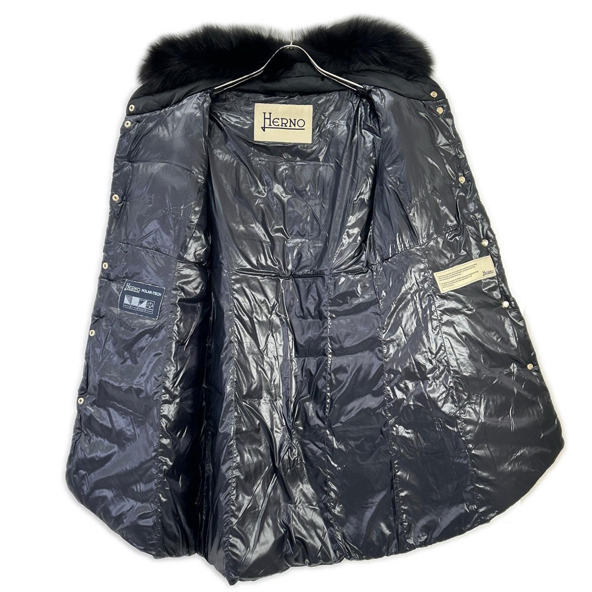 HERNO ヘルノ PI0203D POLAR TECH Fur-Collar Down Coat Coat