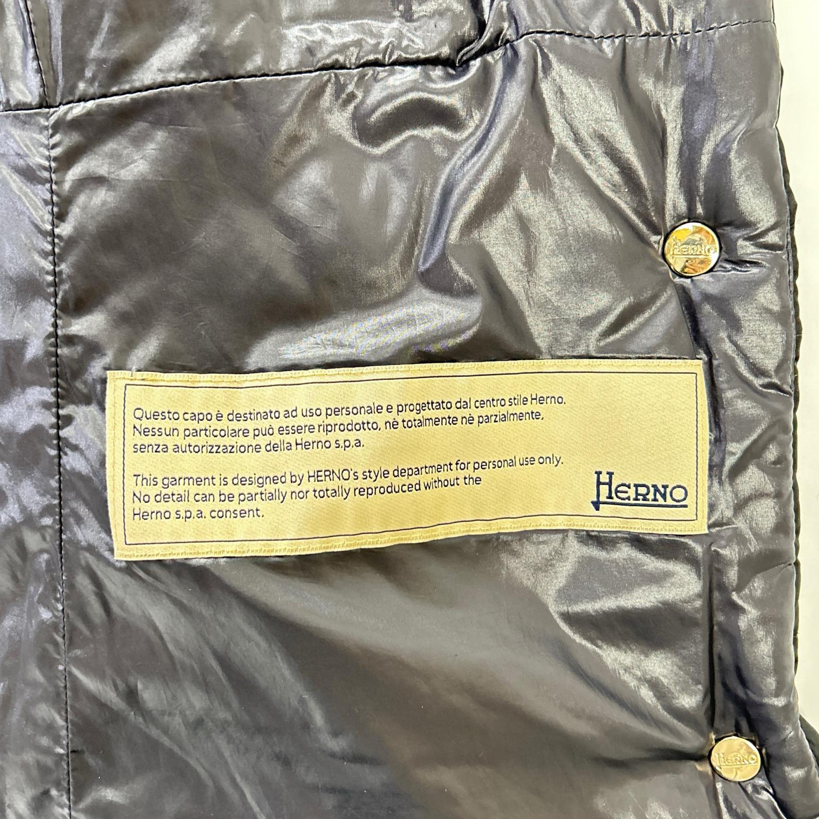 HERNO ヘルノ PI0203D POLAR TECH 襟ファー ダウンコート コート