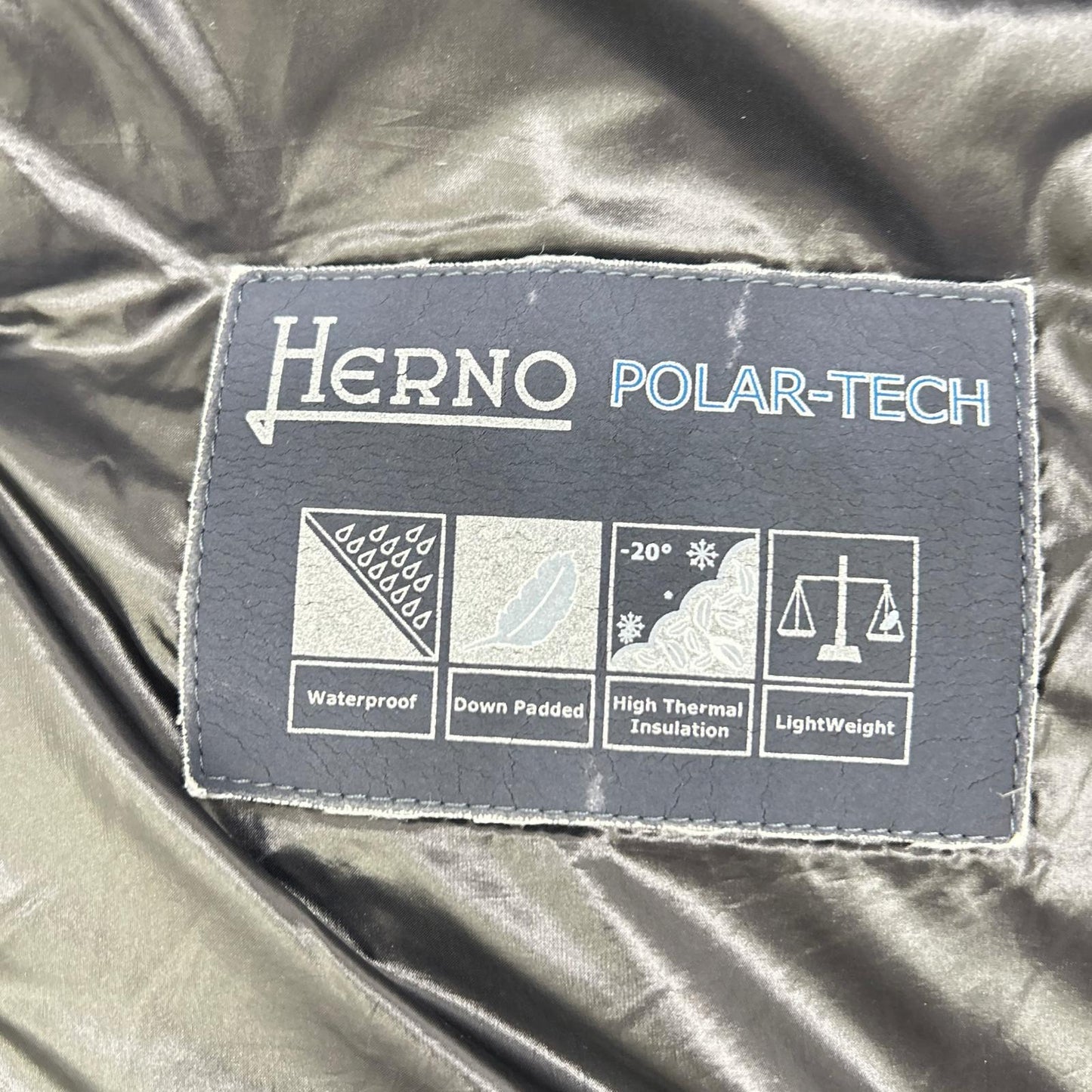 HERNO ヘルノ PI0203D POLAR TECH 襟ファー ダウンコート コート