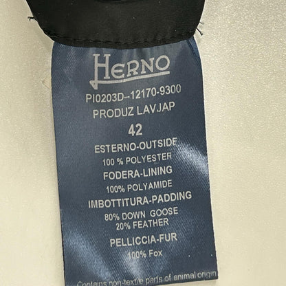 HERNO ヘルノ PI0203D POLAR TECH 襟ファー ダウンコート コート
