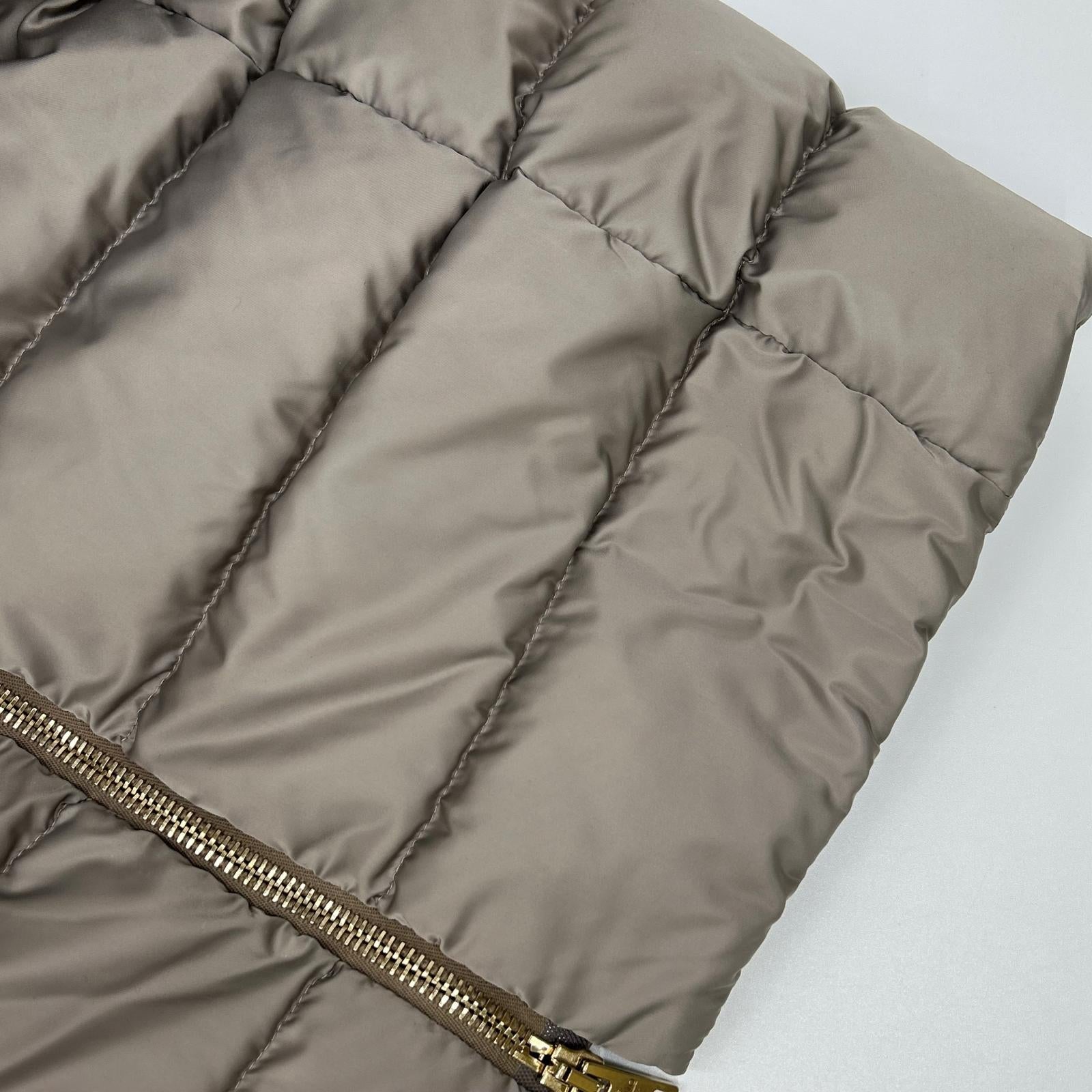 HERNO ヘルノ PI0497D POLAR TECH ファー付 レイヤード ダウンコート コート