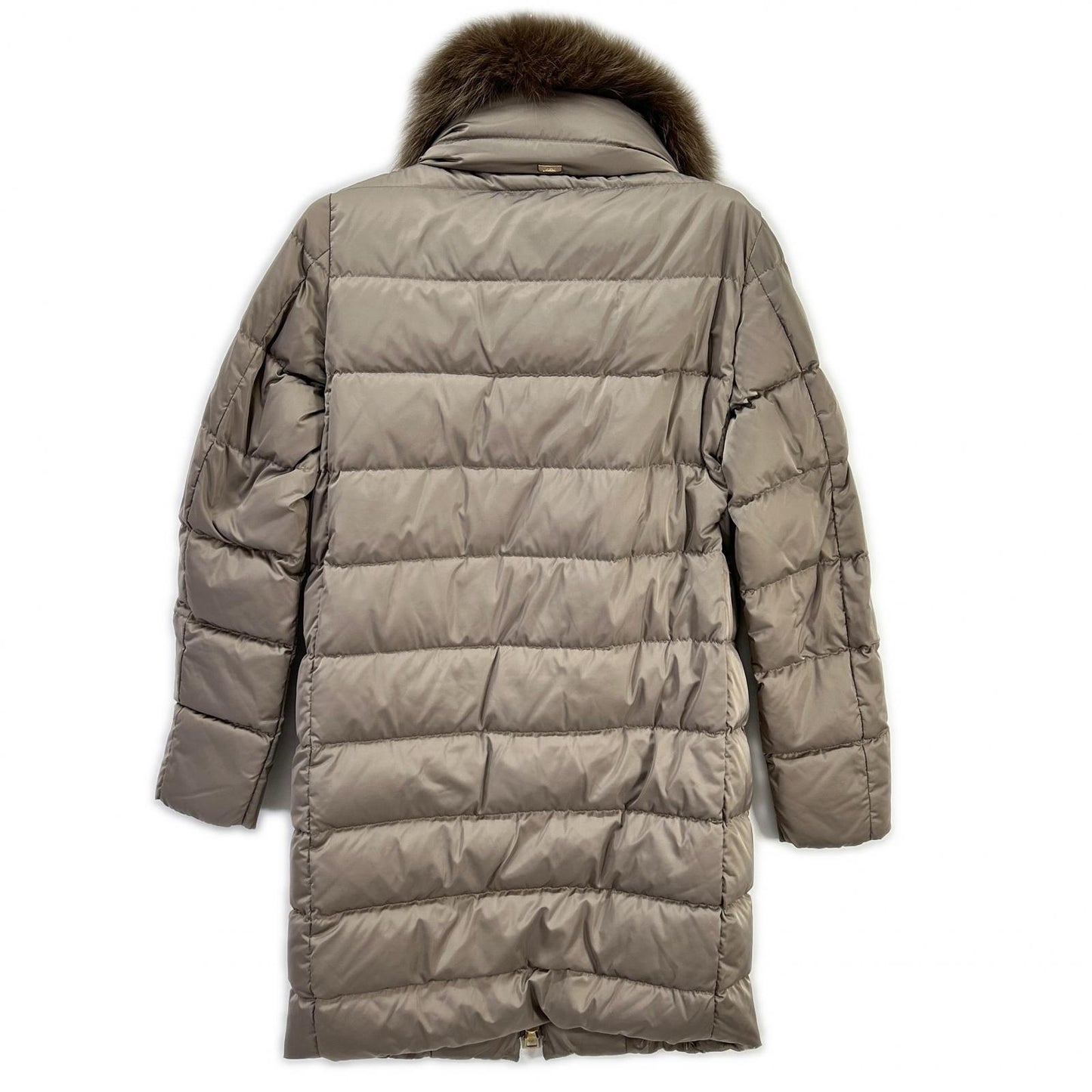 HERNO ヘルノ PI0497D POLAR TECH ファー付 レイヤード ダウンコート コート