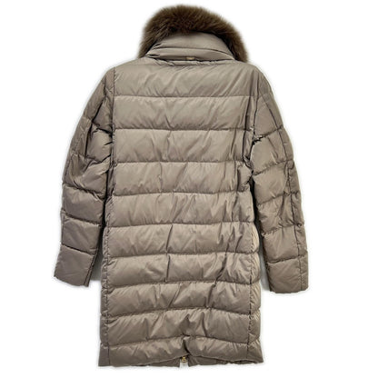 HERNO ヘルノ PI0497D POLAR TECH ファー付 レイヤード ダウンコート コート