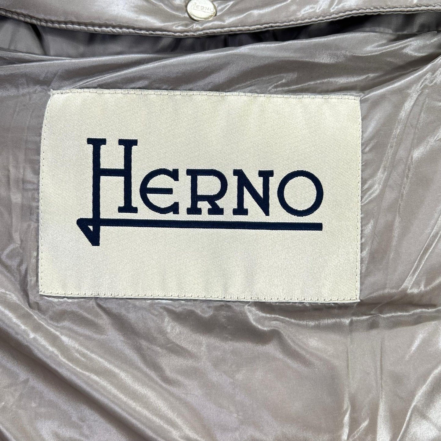 HERNO ヘルノ PI0497D POLAR TECH ファー付 レイヤード ダウンコート コート
