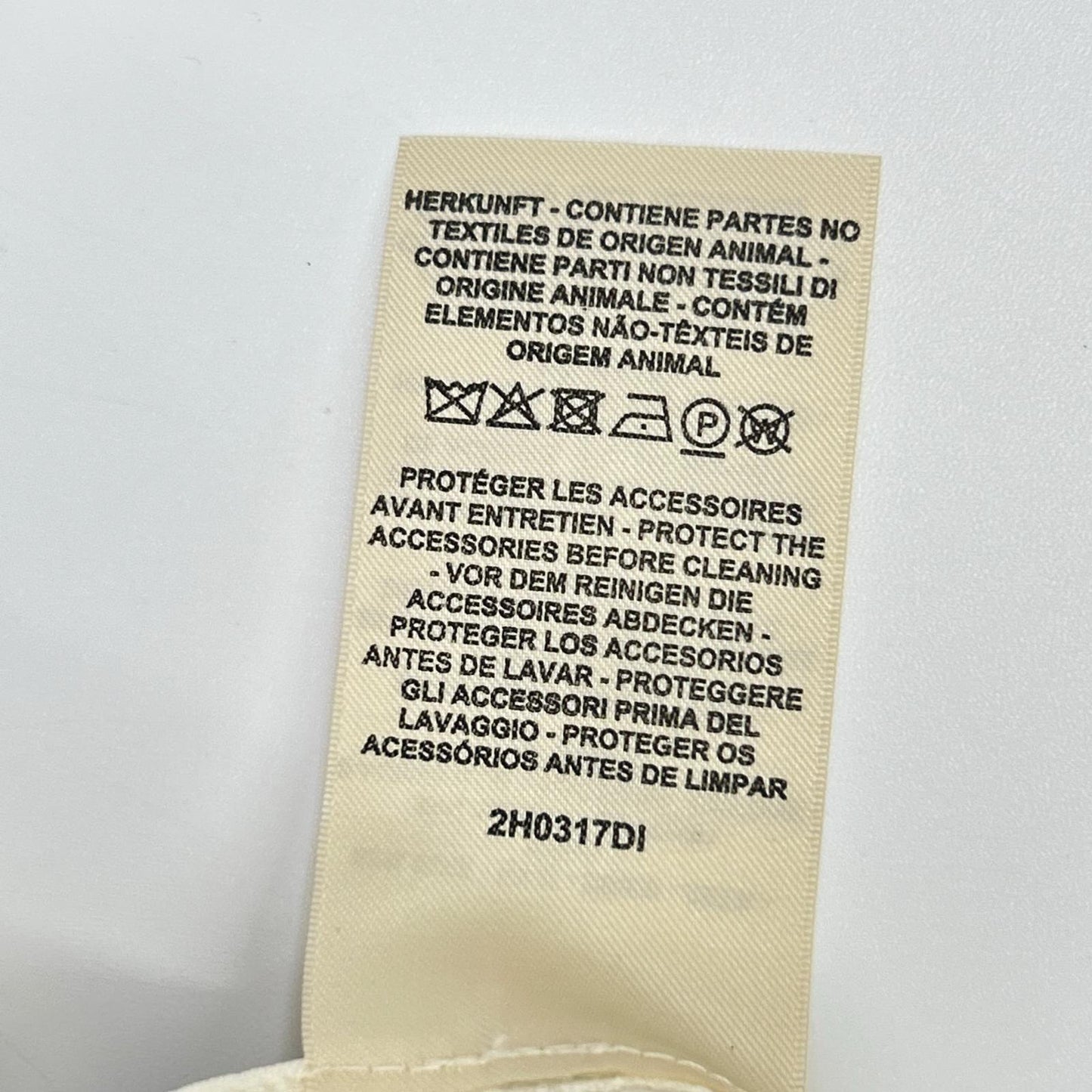 HERMES エルメス 2H0317DI シルク混 ロングスカート スカート