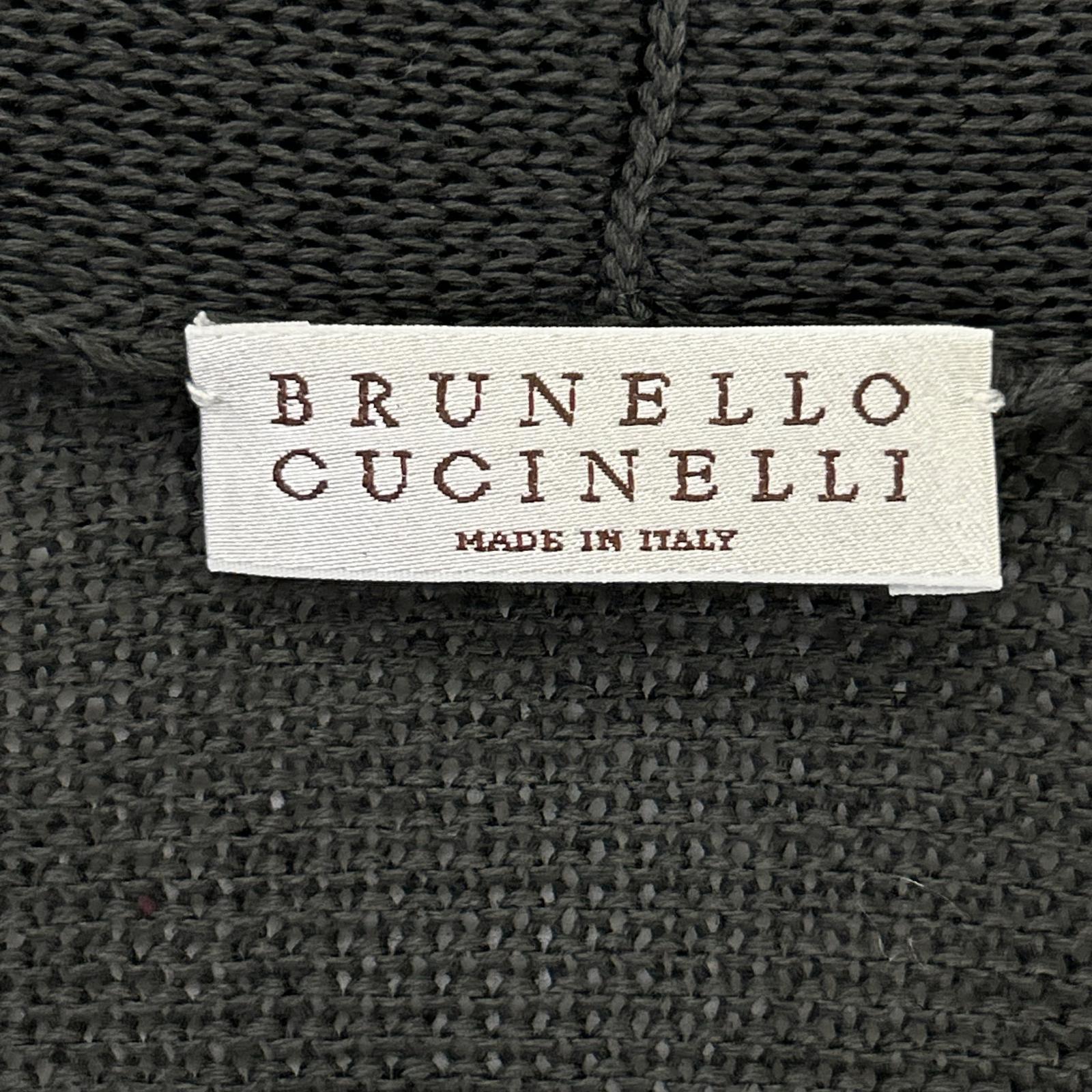 BRUNELLO CUCINELLI ブルネロクチネリ モニーレ装飾 ダブル釦 ニットジャケット/カーディガン トップス