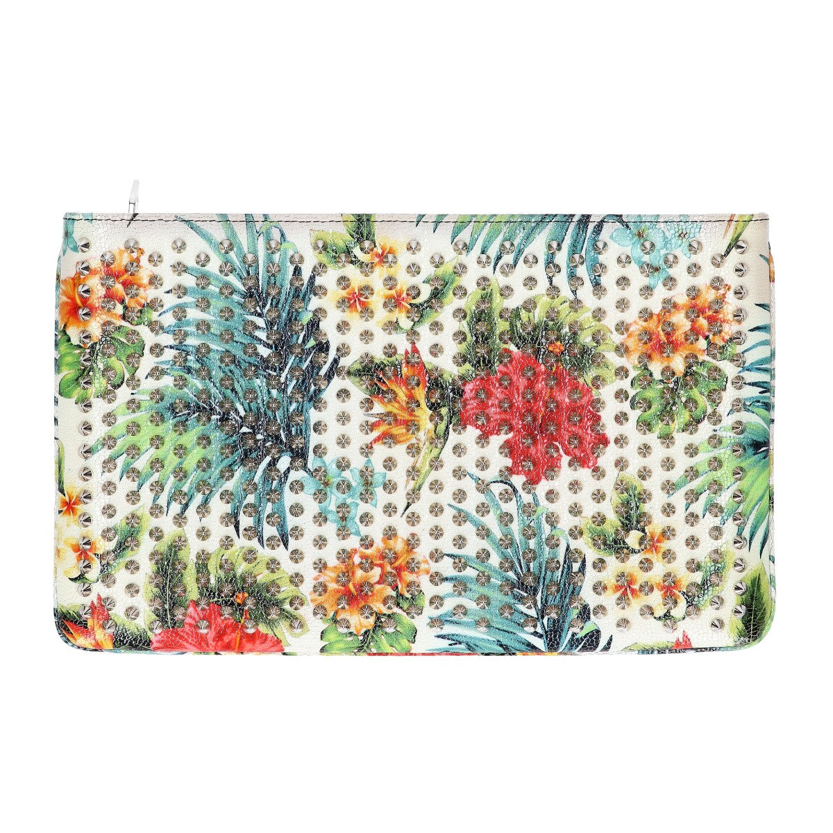 CHRISTIAN LOUBOUTIN クリスチャンルブタン 【新品同様】1165173 LOUBIPOSH NV CLUTCH CALF HAWAII/SPIKES スパイク クラッチバッグ セカンドバッグ クラッチバッグ