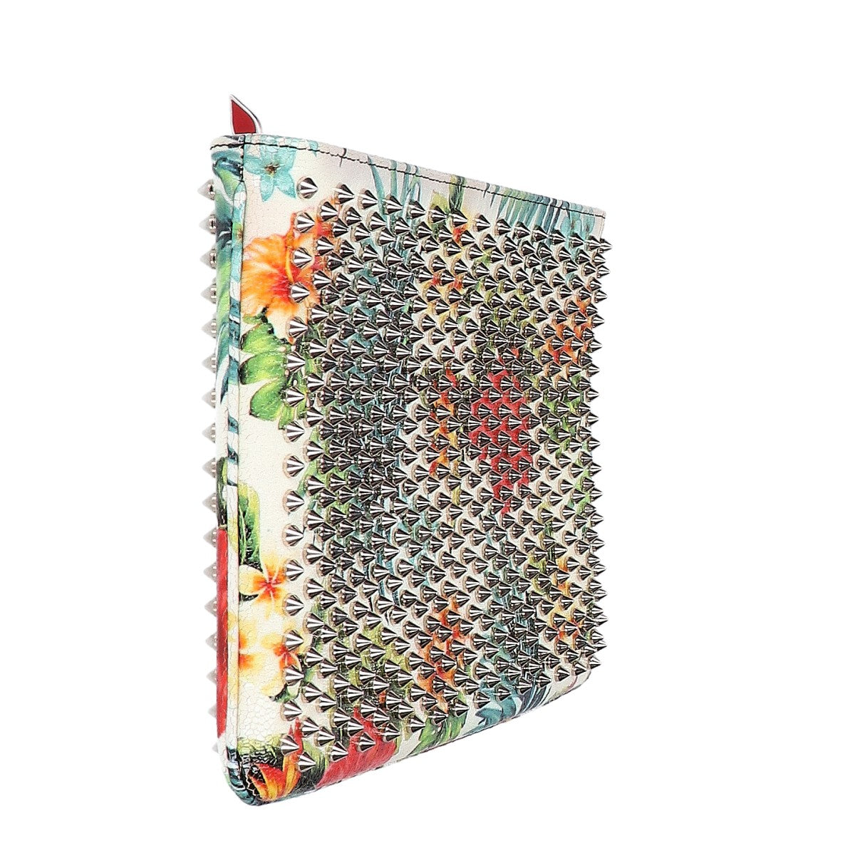 CHRISTIAN LOUBOUTIN クリスチャンルブタン 【新品同様】1165173 LOUBIPOSH NV CLUTCH CALF HAWAII/SPIKES スパイク クラッチバッグ セカンドバッグ クラッチバッグ