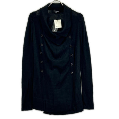 ANN DEMEULEMEESTER アンドゥムルメステール 本人期 オリゾンティ後期 352-21-13012 ダブルフェイスニットコート コート