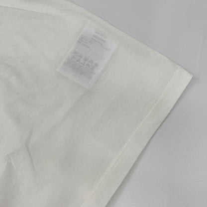 VALENTINO ヴァレンティノ XB3MG17A740 ホワイト カットアウト クルーネック Tシャツ トップス