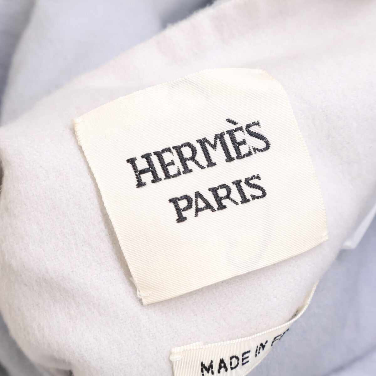 HERMES エルメス 国内正規 ダブルフェイス カシミヤ ジップ コート コート