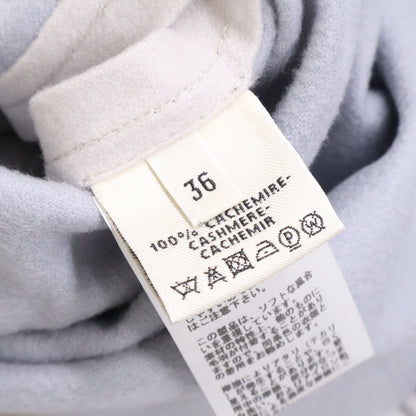 HERMES エルメス 国内正規 ダブルフェイス カシミヤ ジップ コート コート