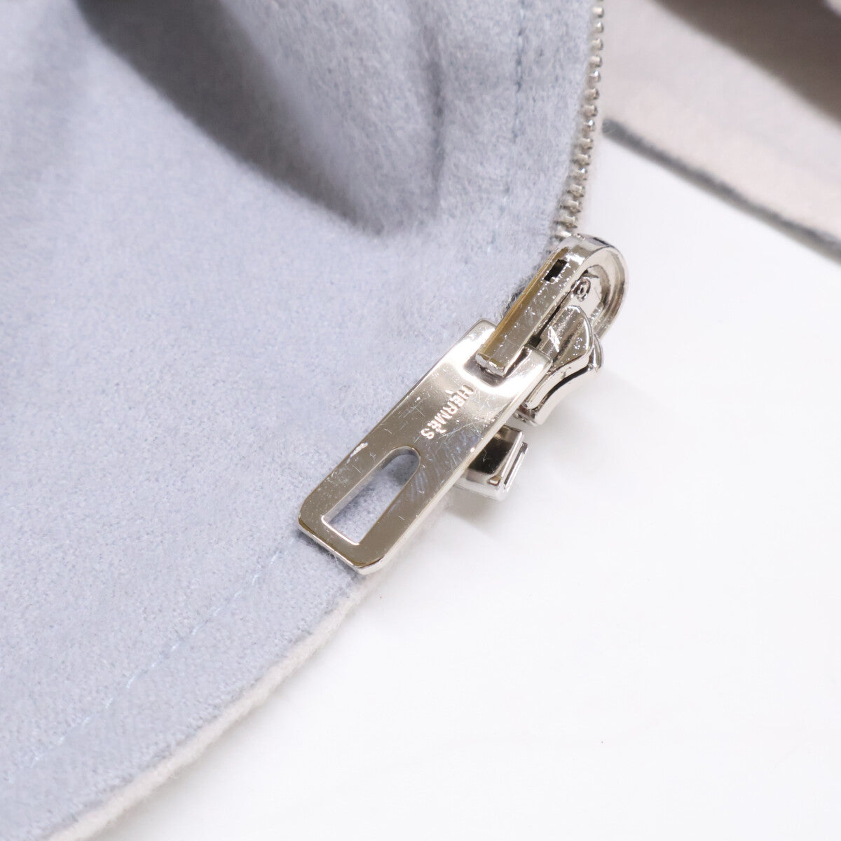 HERMES エルメス 国内正規 ダブルフェイス カシミヤ ジップ コート コート