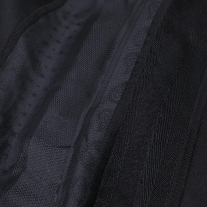 HERMES エルメス ショールカラー シルク切替 ロングカーディガン トップス