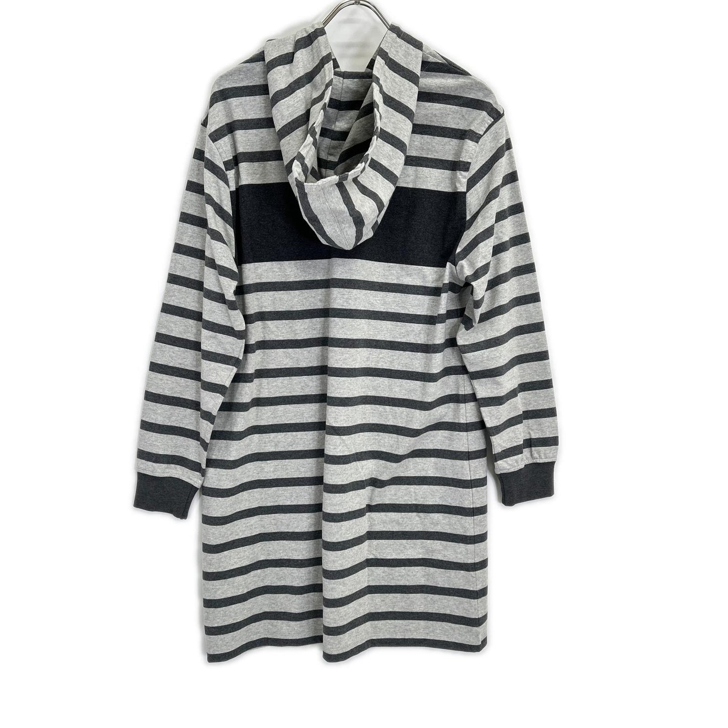 HERMES エルメス L'INSTRVCTION DV ROY ボーダー スウェット ワンピース ワンピース