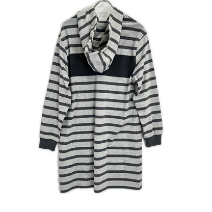 HERMES エルメス L'INSTRVCTION DV ROY ボーダー スウェット ワンピース ワンピース