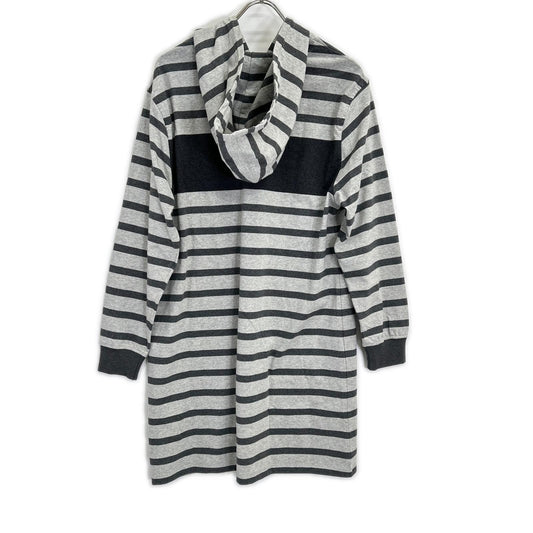 HERMES エルメス L'INSTRVCTION DV ROY ボーダー スウェット ワンピース ワンピース