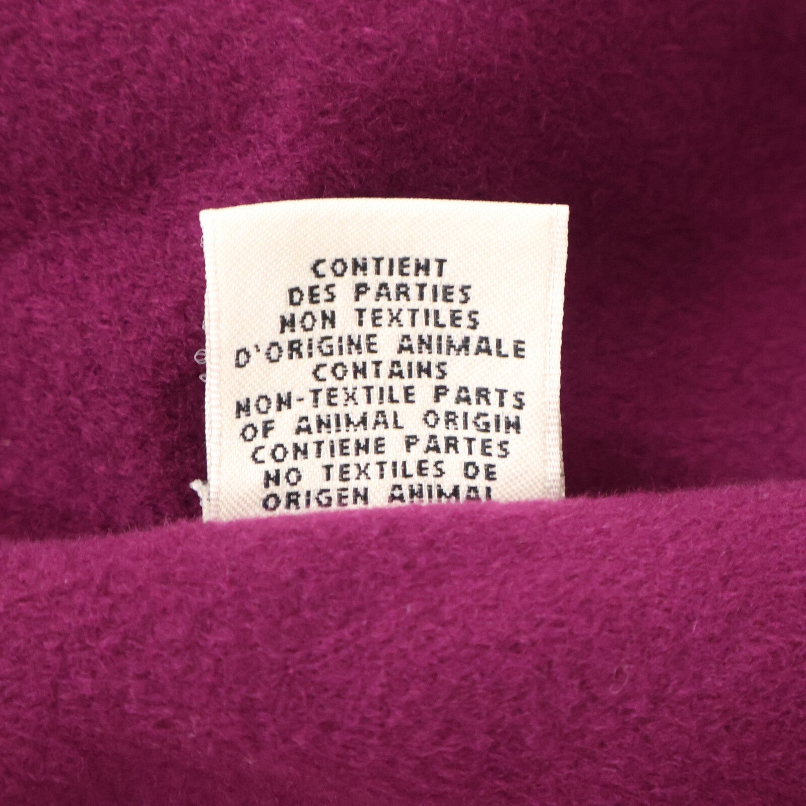 HERMES 100% Cashmere Belted Half Coat