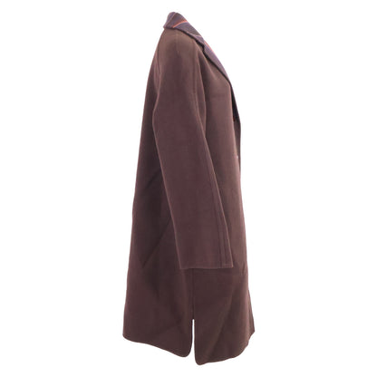 HERMES エルメス 【美品】セリエボタン ウールｘカシミヤ チェスター コート