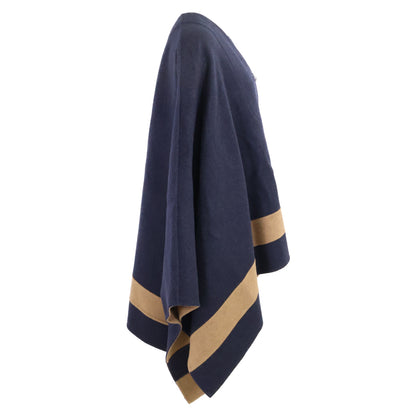 HERMES エルメス 【美品】前ベルト カシミヤ100％ ポンチョ/ケープ ジャケット