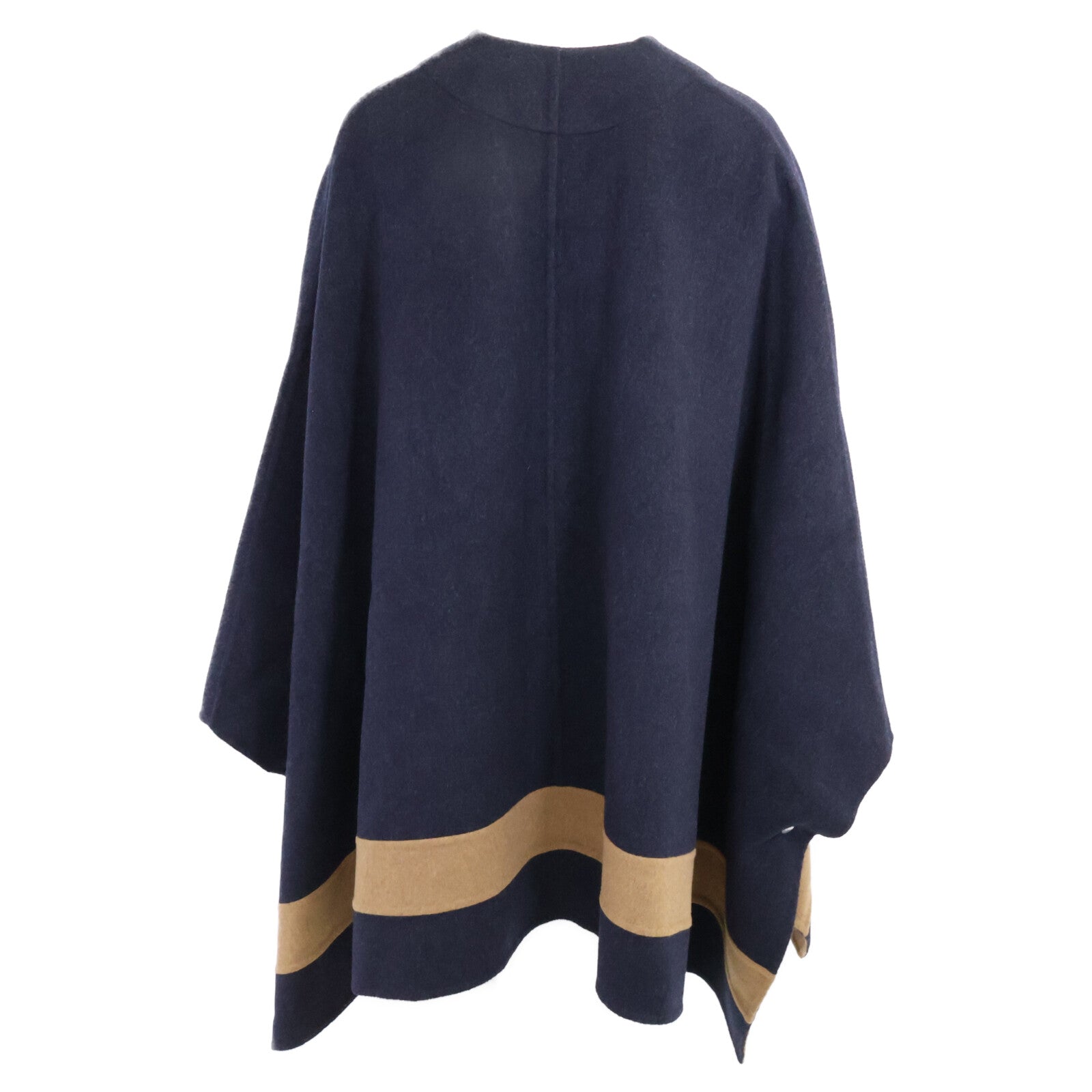 HERMES エルメス 【美品】前ベルト カシミヤ100％ ポンチョ/ケープ ジャケット