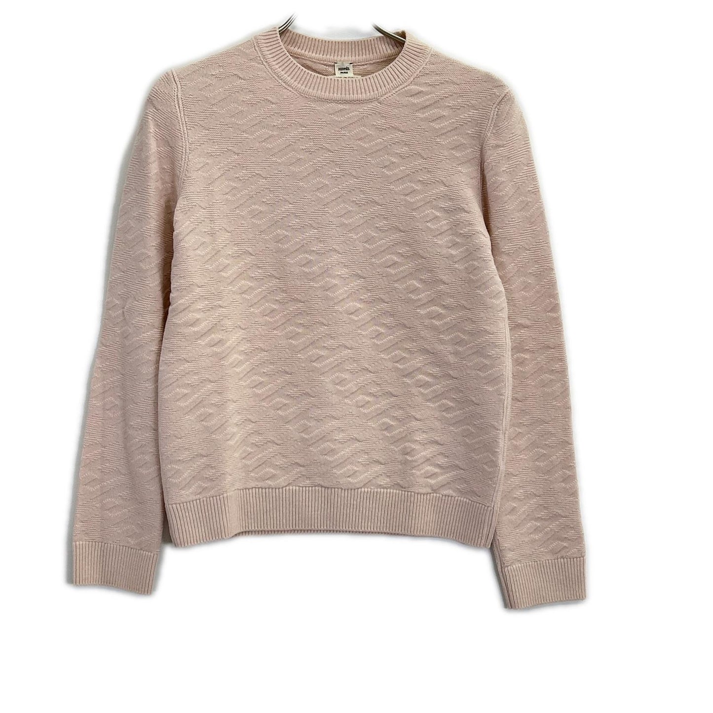 HERMES 2E2624DE LOUNGEWEAR VOYAGE H-logo knit sweater Tops