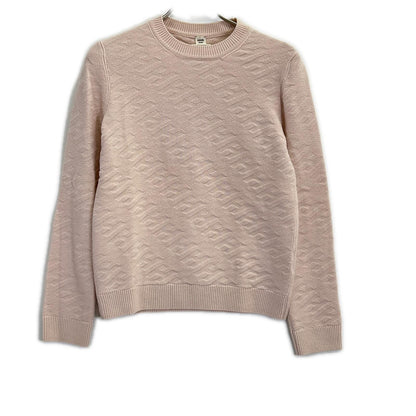 HERMES 2E2624DE LOUNGEWEAR VOYAGE H-logo knit sweater Tops