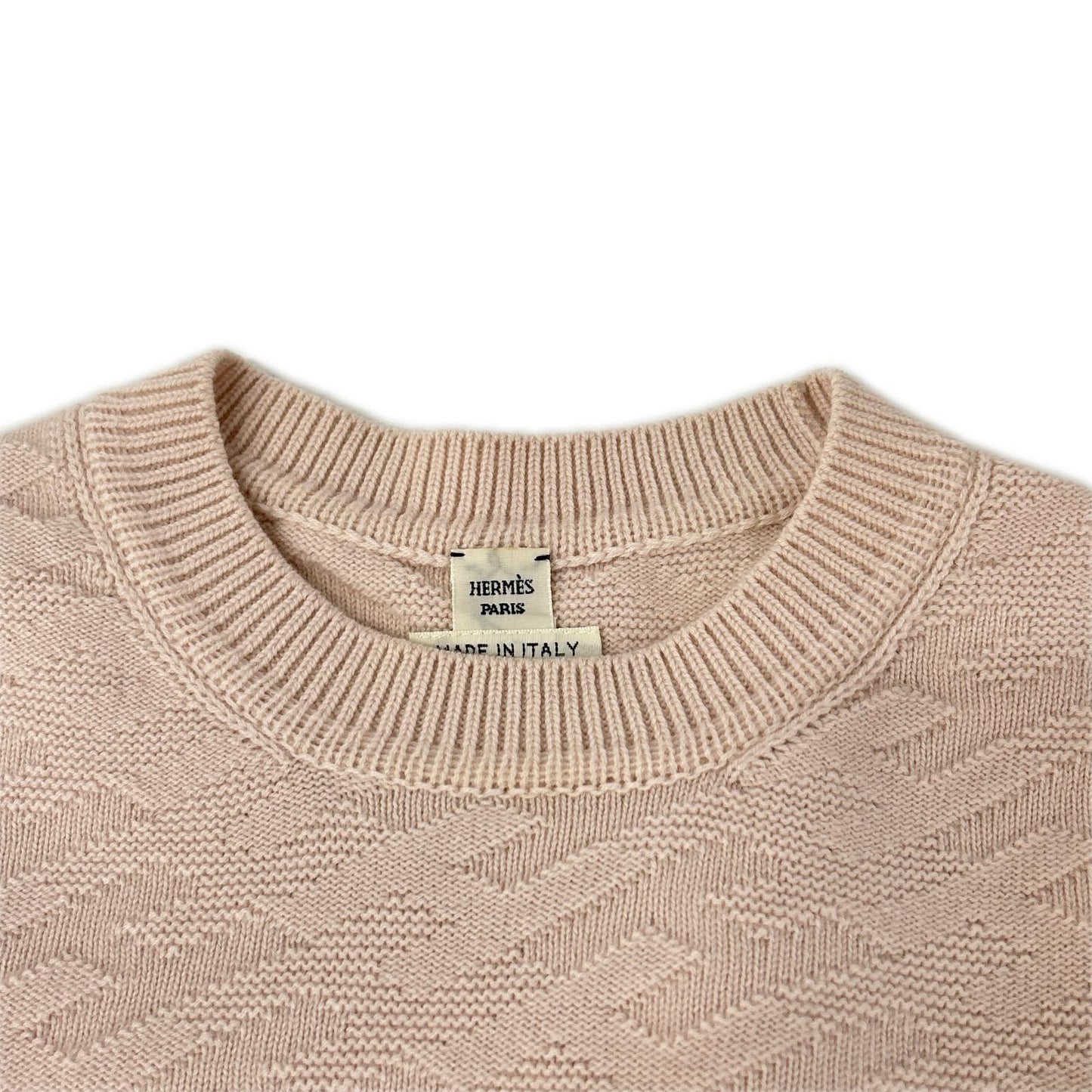 HERMES エルメス 2E2624DE LOUNGEWEAR VOYAGE Hロゴ ニットセーター トップス