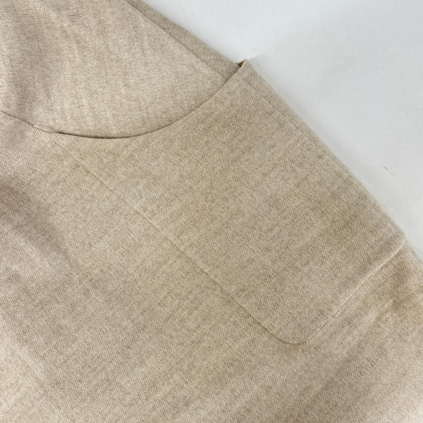 HERMES エルメス セリエ釦 カシミヤ混 ラップ コート