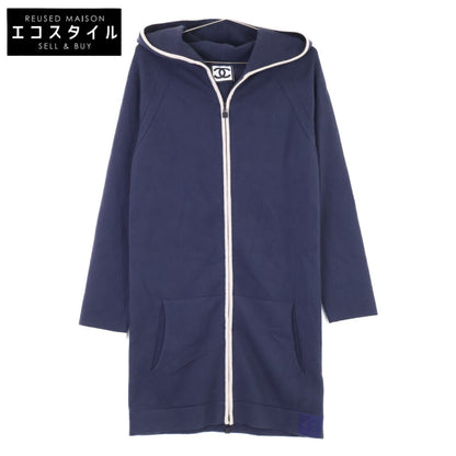 CHANEL SPORTS シャネルスポーツ 【国内正規】09P P35238K02024 カシミヤ ジップアップ フーディ ロングカーディガン トップス