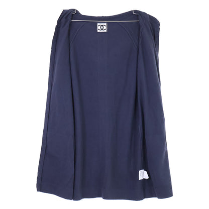 CHANEL SPORTS シャネルスポーツ 【国内正規】09P P35238K02024 カシミヤ ジップアップ フーディ ロングカーディガン トップス