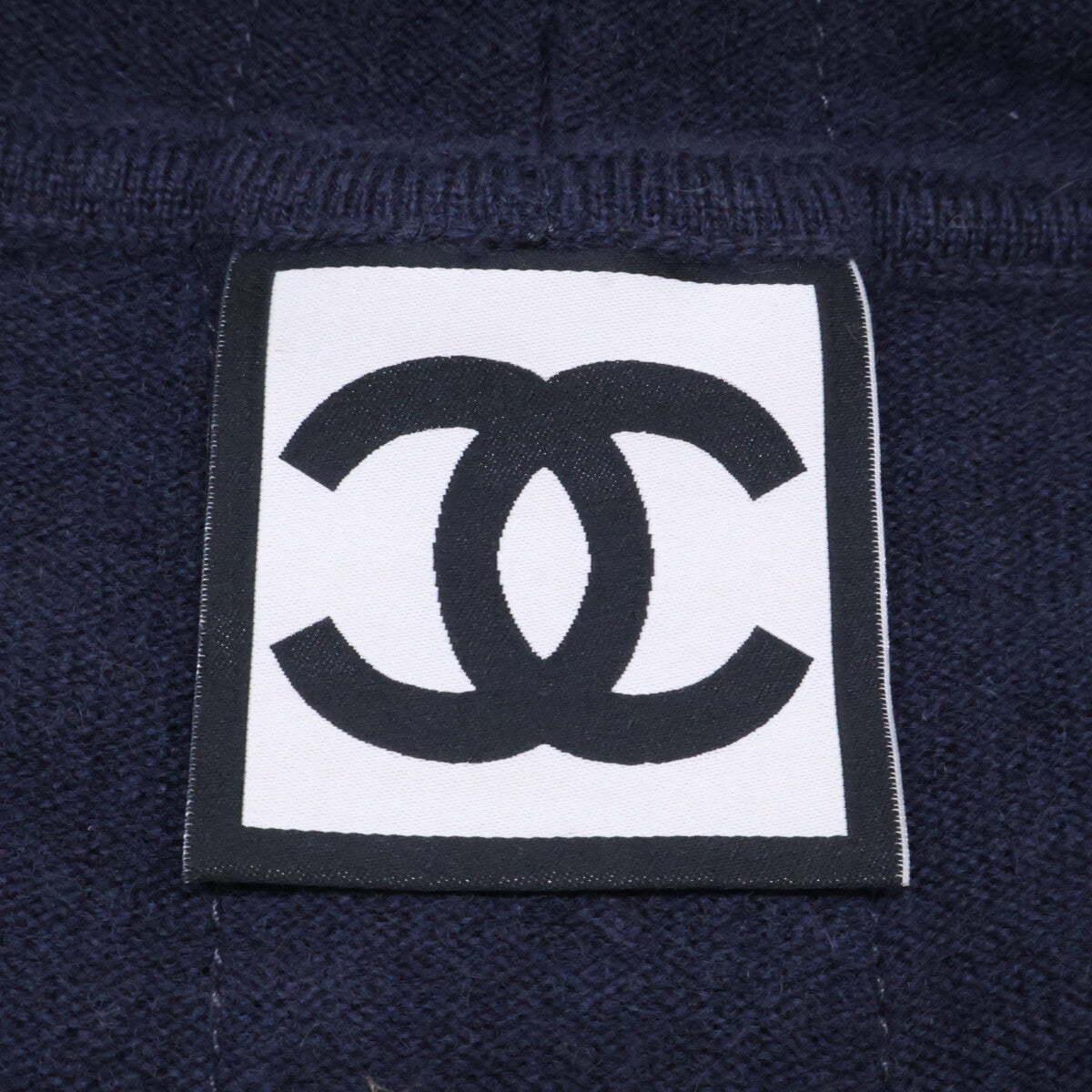 CHANEL SPORTS シャネルスポーツ 【国内正規】09P P35238K02024 カシミヤ ジップアップ フーディ ロングカーディガン トップス