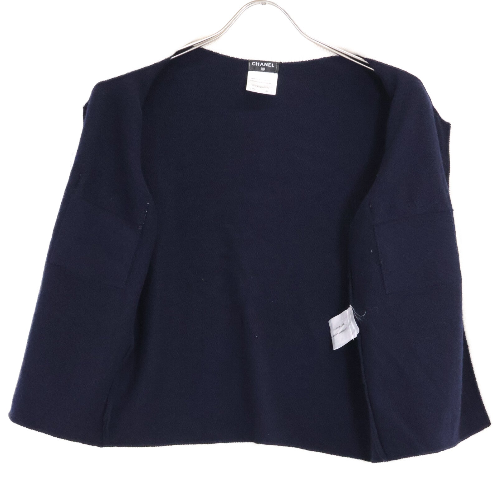 CHANEL シャネル 【国内正規】P37399K02429 ココマーク/獅子ボタン カシミヤ100％ ニットカーディガン トップス