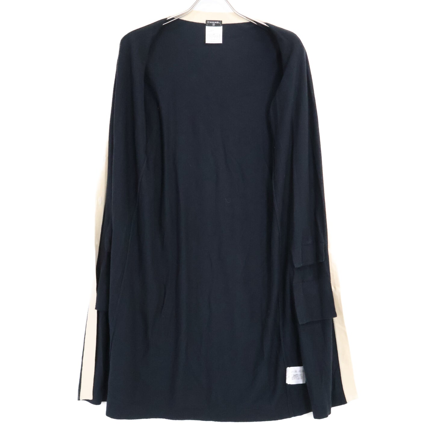 CHANEL 【Domestic official】08P P32701K00740 Camellia logo/handshake cashmere-blend long cardigan top