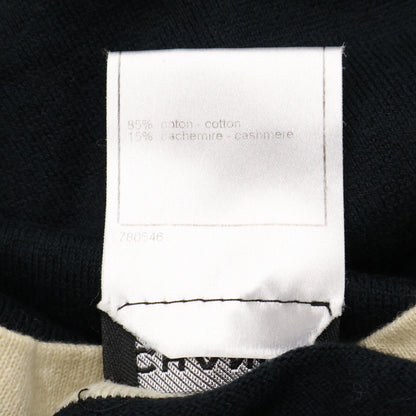 CHANEL 【Domestic official】08P P32701K00740 Camellia logo/handshake cashmere-blend long cardigan top