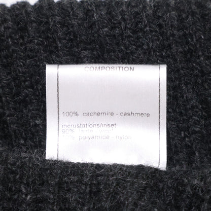 CHANEL シャネル 美品 国内正規 07A P31752W04010 カシミヤ リブニット ロングカーディガン トップス