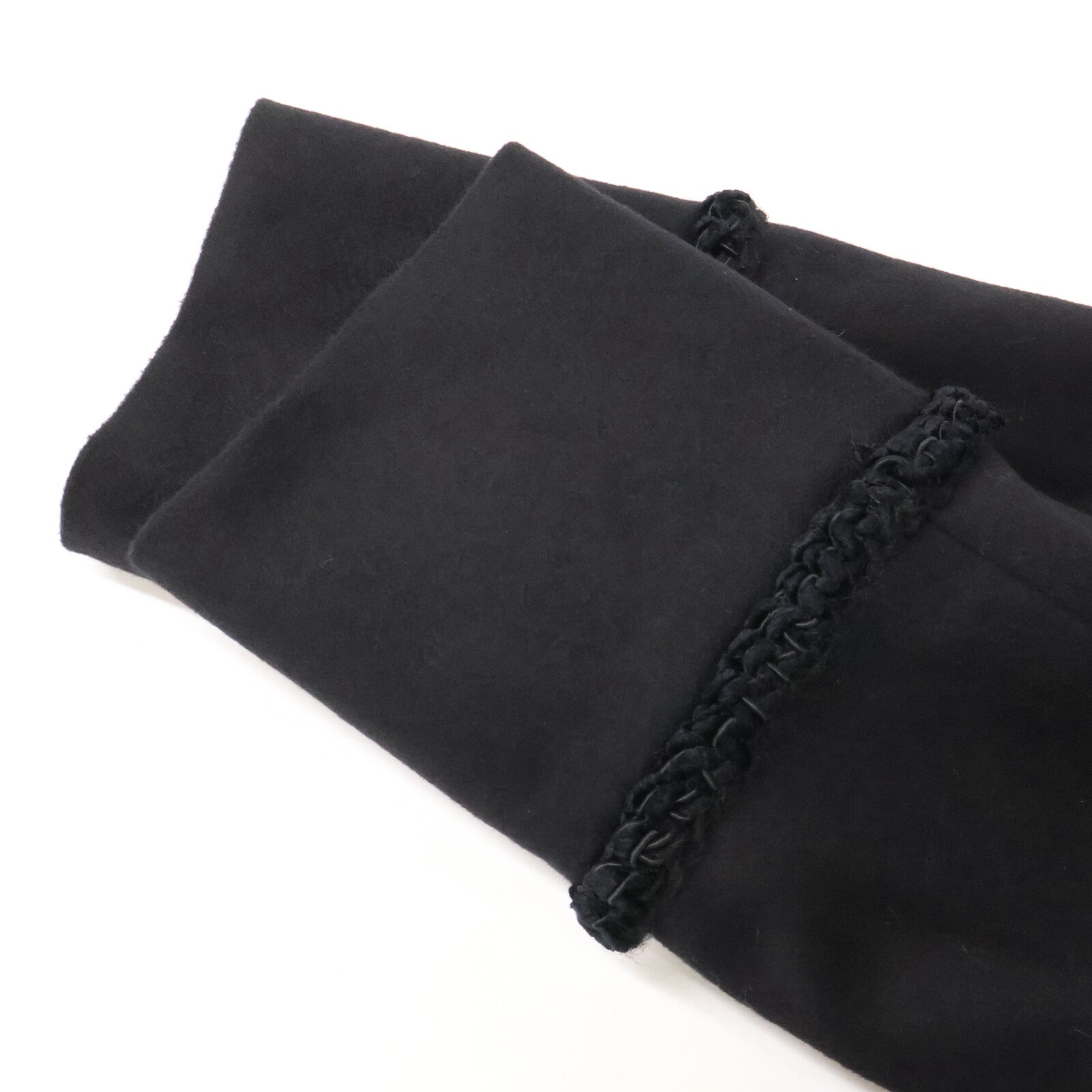 CHANEL 【Domestic official】09A P36033V24388 camellia logo button 100% cashmere double-breasted coat