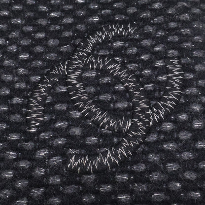 CHANEL シャネル ココマーク刺繍 ラメ カシミヤ ストール