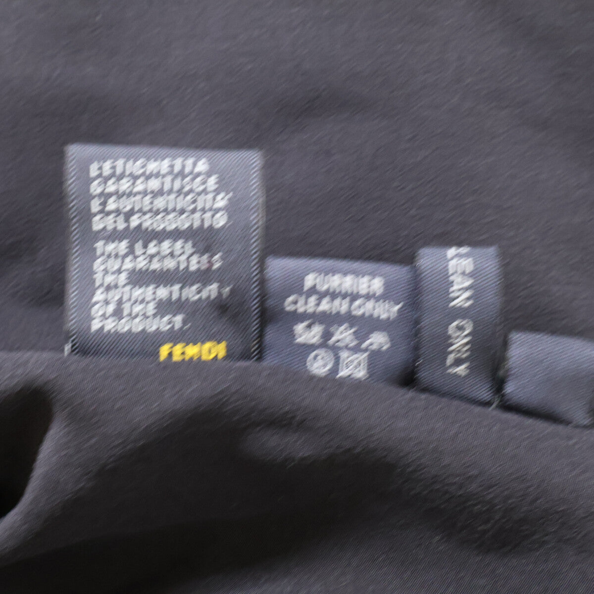 FENDI フェンディ 美品 FNE689 ハラコ ラム x ミンク ファーコート コート