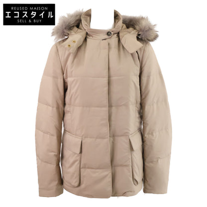 Loro Piana ロロピアーナ 【美品】裏地 カシミヤ ファー/フード付 ダウンジャケット ジャケット