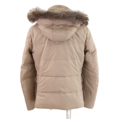 Loro Piana ロロピアーナ 【美品】裏地 カシミヤ ファー/フード付 ダウンジャケット ジャケット