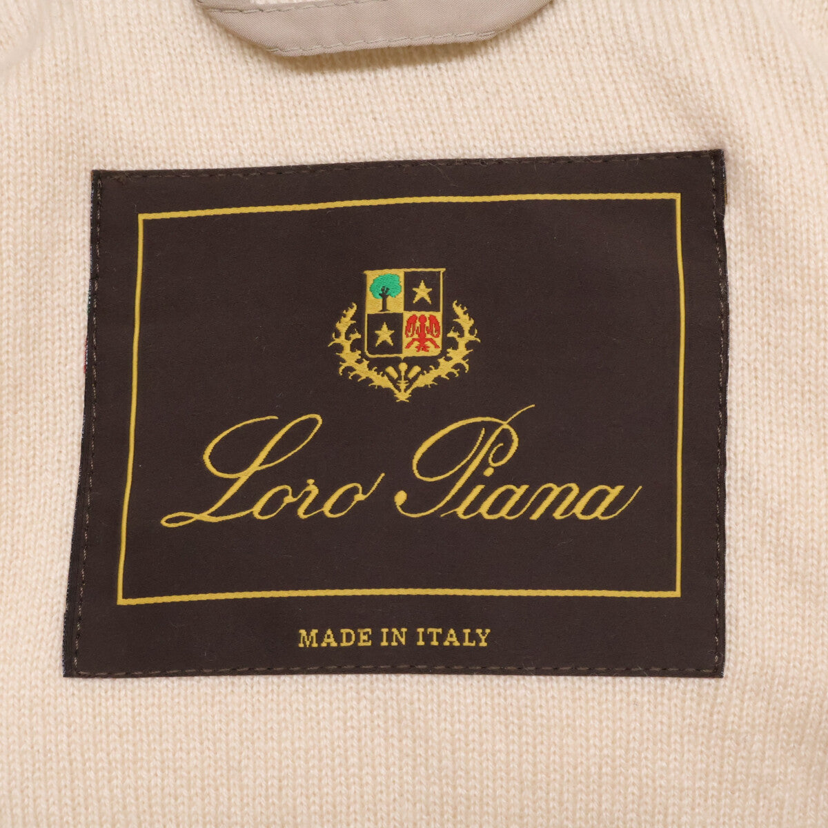 Loro Piana ロロピアーナ 【美品】裏地 カシミヤ ファー/フード付 ダウンジャケット ジャケット