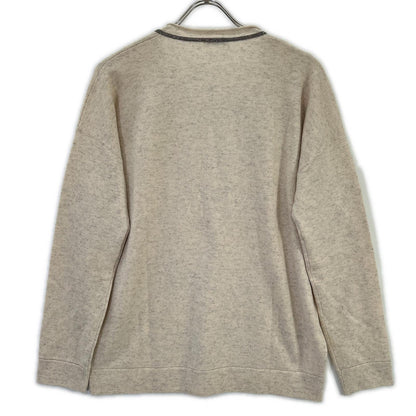 BRUNELLO CUCINELLI ブルネロクチネリ モニーレ装飾 Vネック カシミヤ ニット トップス