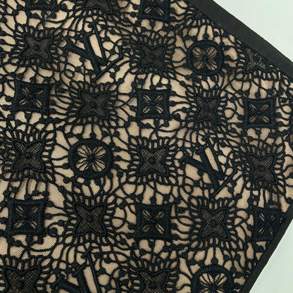 LOUIS VUITTON ルイヴィトン 11年製 ブラック モノグラムレース刺繍 ワンピース ワンピース
