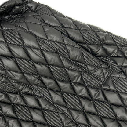 LOUIS VUITTON ルイヴィトン 15年製 ブラック キルティング ジップコート コート