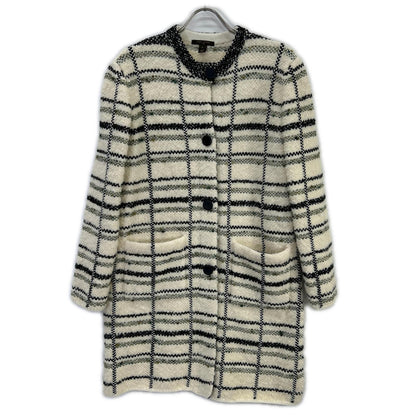 LOUIS VUITTON ルイヴィトン 16年製 FAKC11 ツイード ノーカラーコート コート