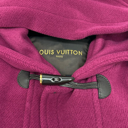 LOUIS VUITTON ルイヴィトン 11年製 パープル ウール ダッフルコート コート